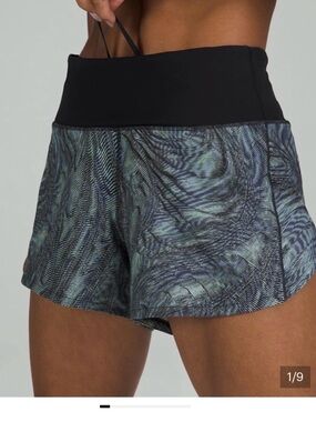Lululemon-speed shorts size 4